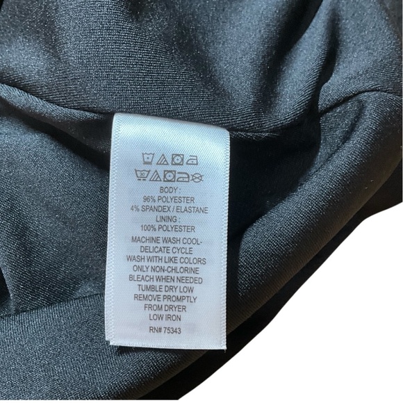 NICOLE MILLER Lined Dress Large - Picture 9 of 10